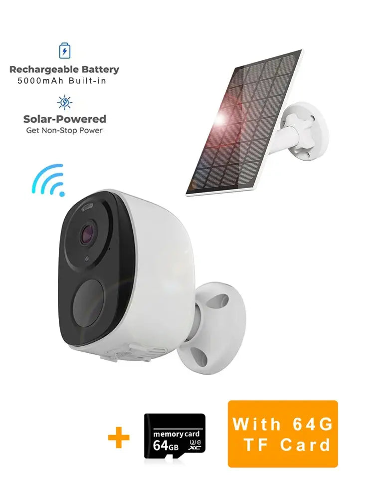 Caméra extérieure 2K 3 MP — audio bidirectionnel Vigilo