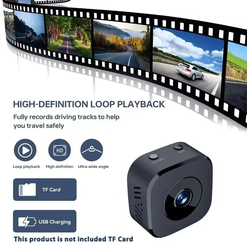Mini caméra Wi-Fi Full HD — vision nocturne Vigilo