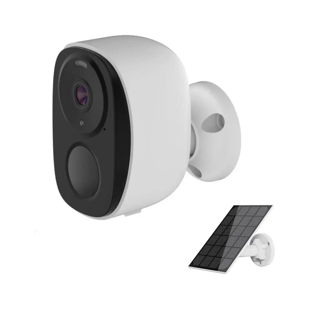 Caméra extérieure 2K sur batterie — projecteur et sirène Vigilo