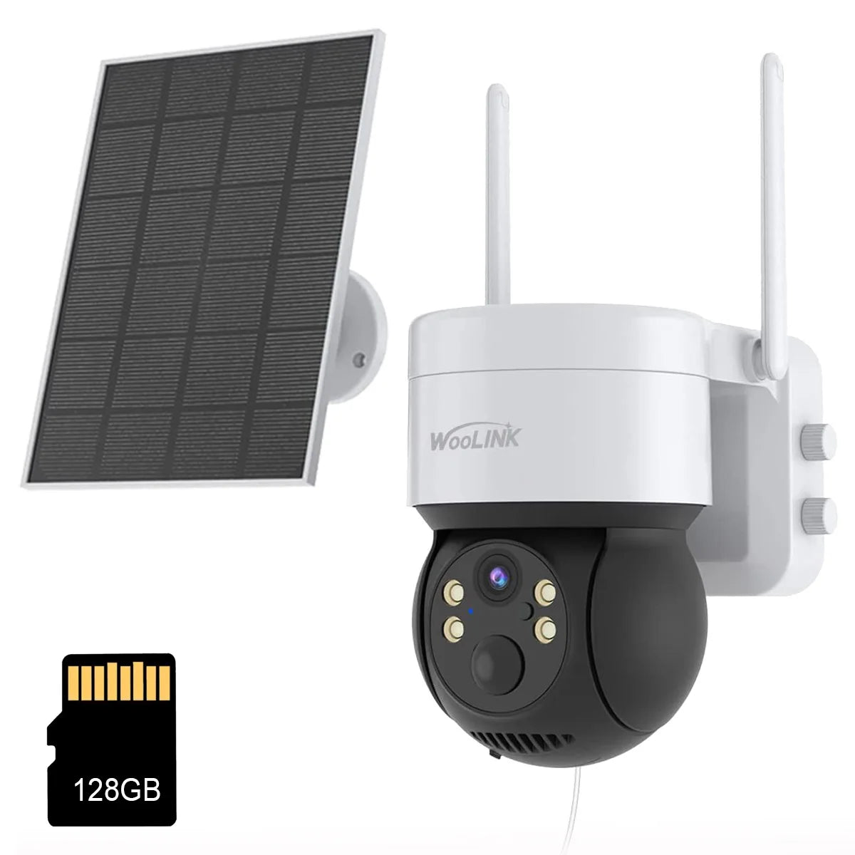 Caméra solaire rotative 4 MP — sans fil Vigilo