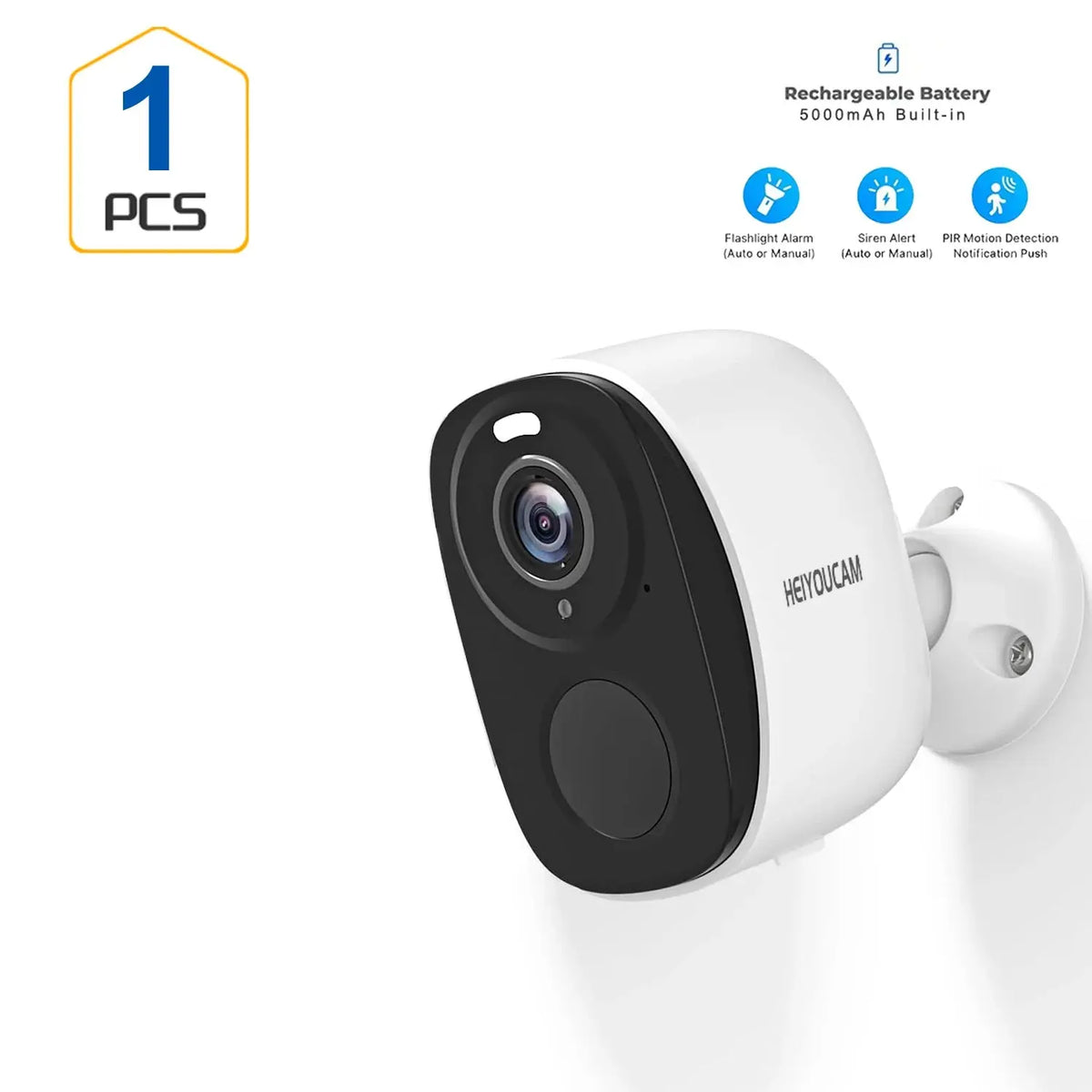 Caméra extérieure 2K 3 MP — audio bidirectionnel Vigilo