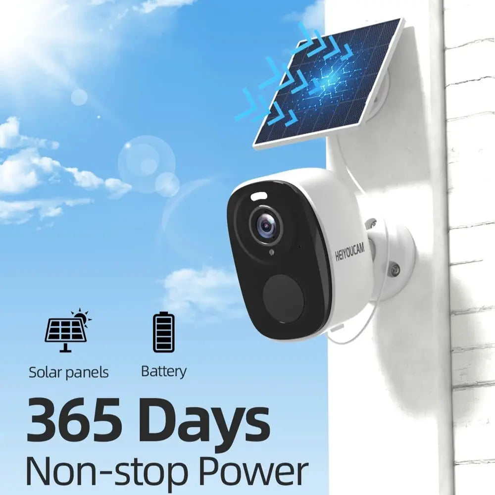 Caméra extérieure 2K 3 MP — audio bidirectionnel Vigilo