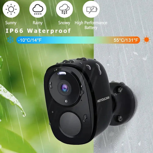 Caméra extérieure Wi-Fi sur batterie — 3 MP Vesti