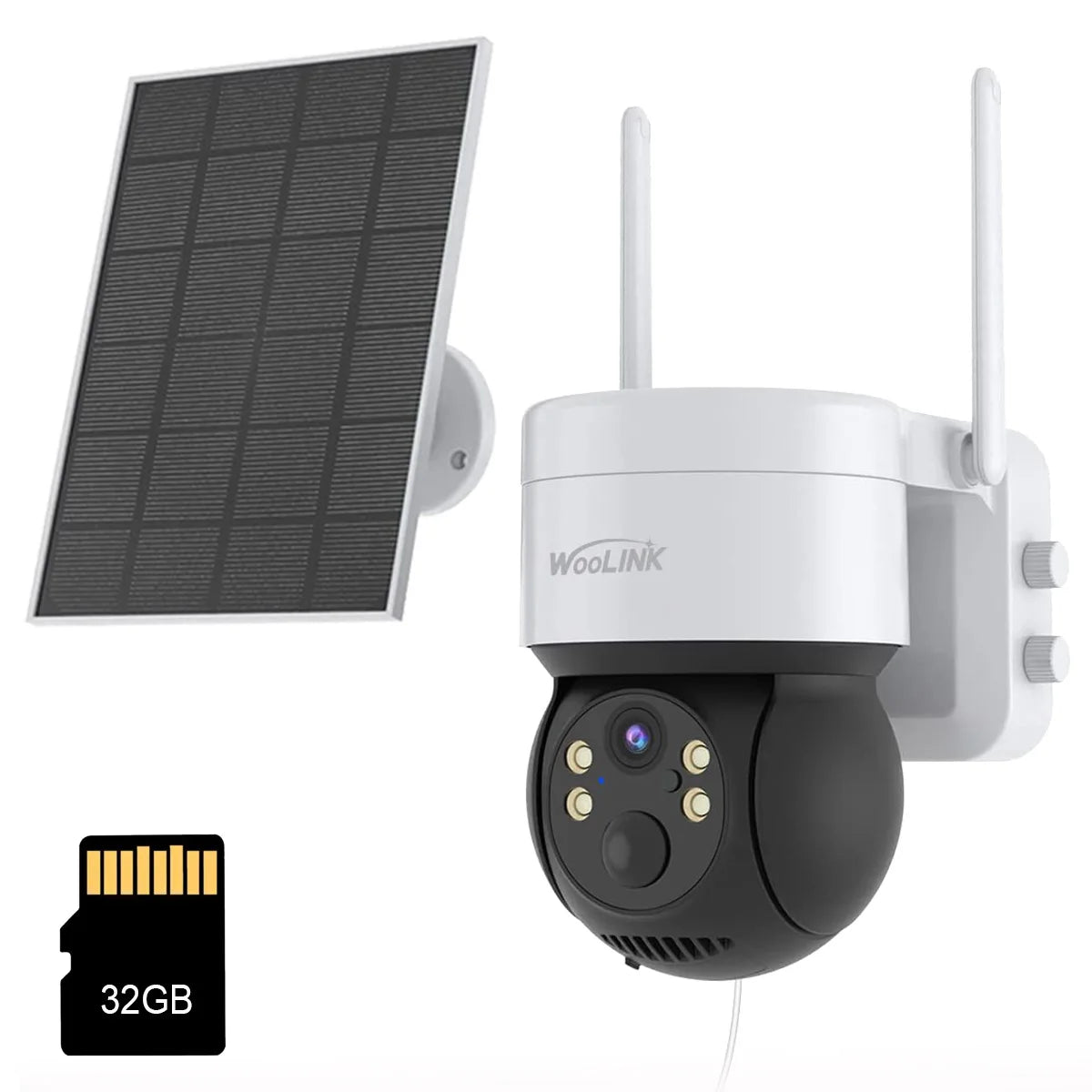 Caméra solaire rotative 4 MP — sans fil Vigilo
